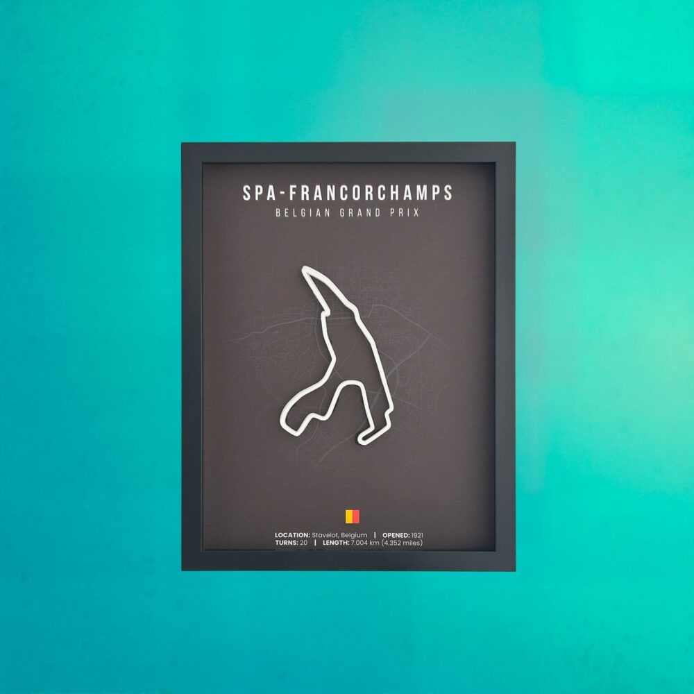 Cuadro Formula 1 - Belgica