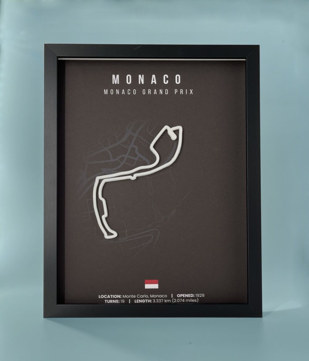 Cuadro Formula 1 Monaco