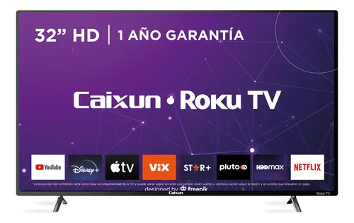 Smart TV Caixun 32 HD Roku Chile 2025