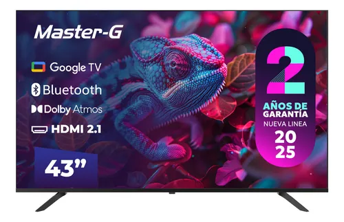 Smart TV Master-G 43 Full HD Google TV Chile 2025